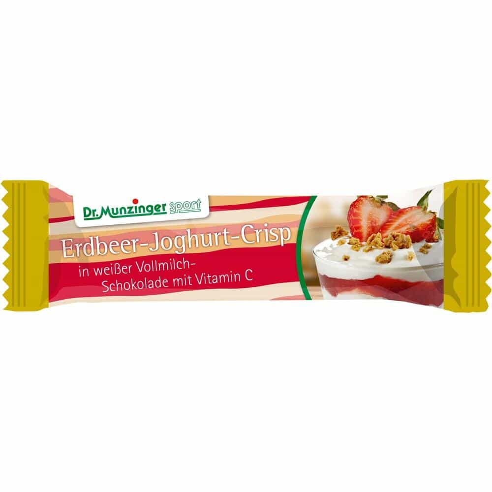 Erdbeer-Joghurt-Crisp schokoliert  40 g