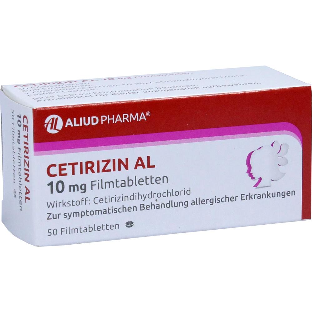 Cetirizin AL 10 mg Filmtabletten bei Heuschnupfen