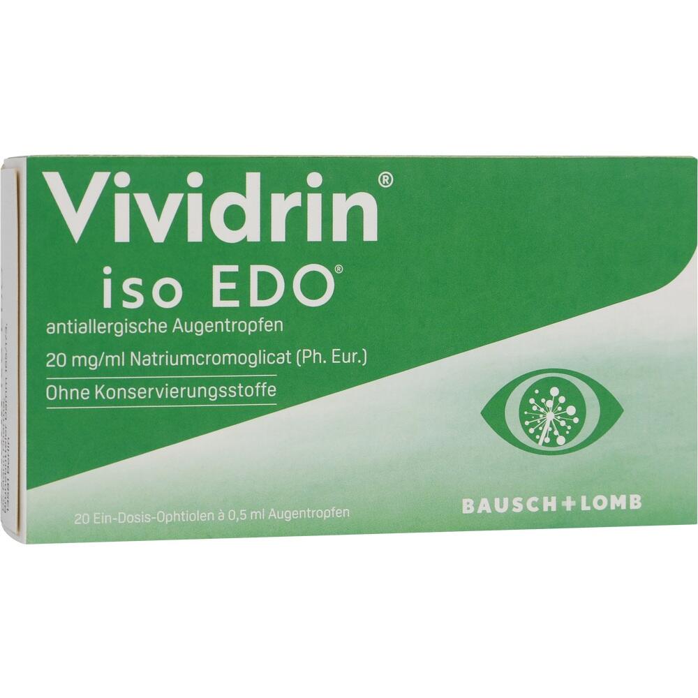 Vividrin iso EDO antiallergische Augentropfen 20X0.5 ml Augentropfen