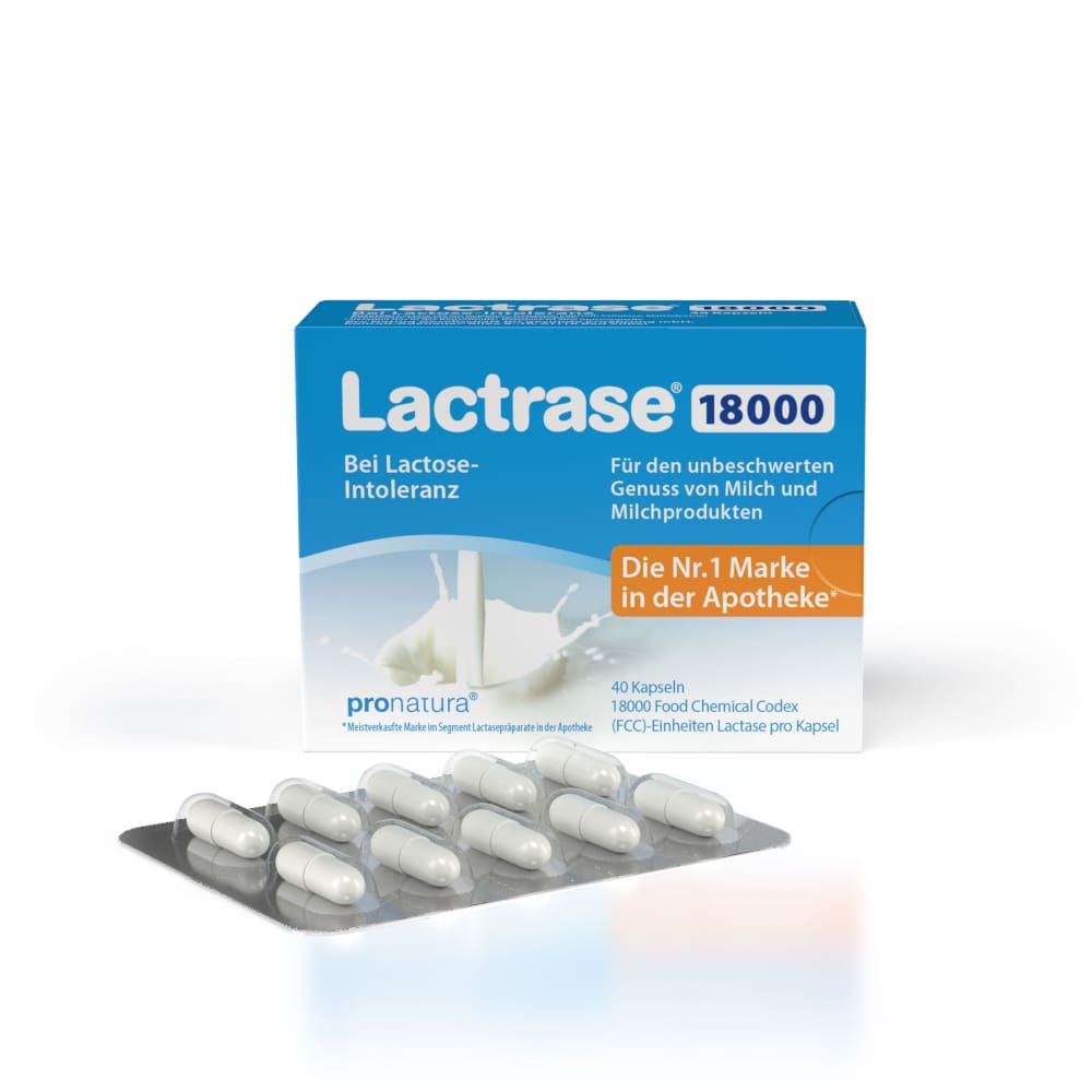 Lactrase 18.000 FCC 40 St Kapseln