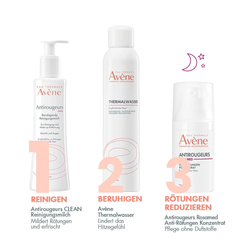 Avène Antirougeurs CLEAN Beruhigende Reinigungsmilch 200 ml Milch