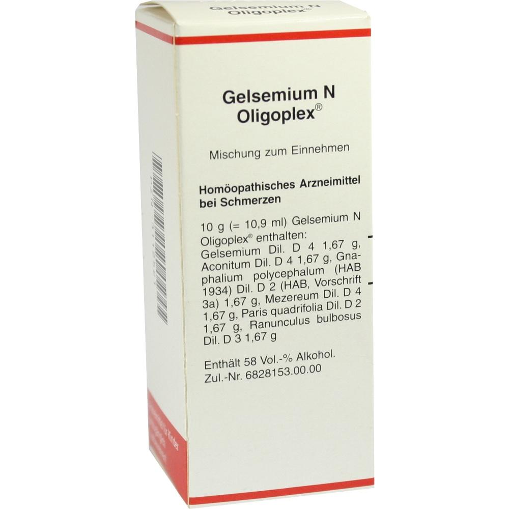 GELSEMIUM N Oligoplex Liquidum 50 ml Liquidum