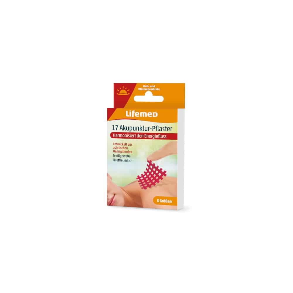 Lifemed Akupunktur-Pflaster 3 Größen  17 St Pflaster