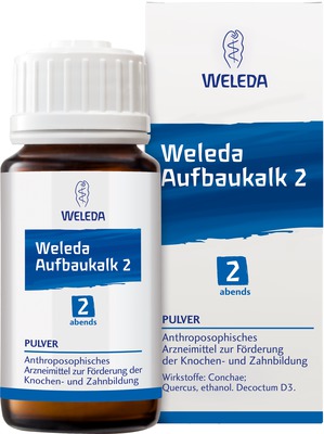 WELEDA Aufbaukalk 2  45 g Pulver