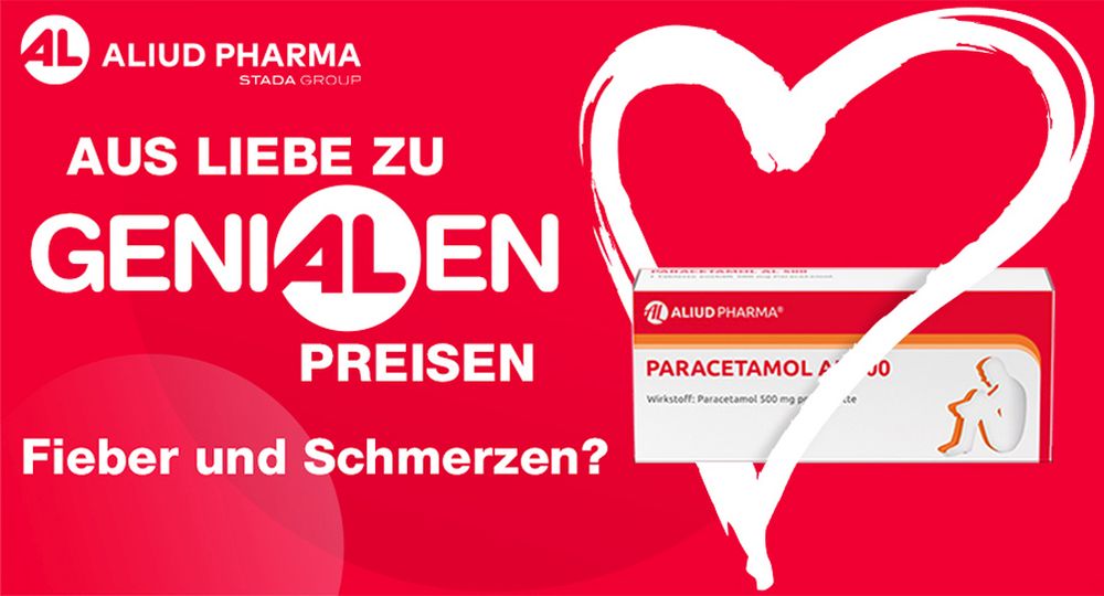 Paracetamol AL 500 bei akuten Schmerzen und Fieber