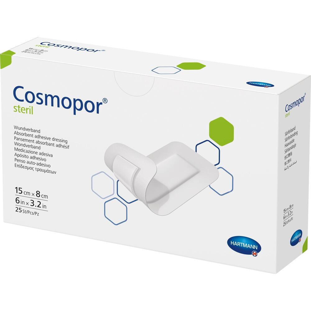 COSMOPOR steril 8x15 cm 25 St Pflaster