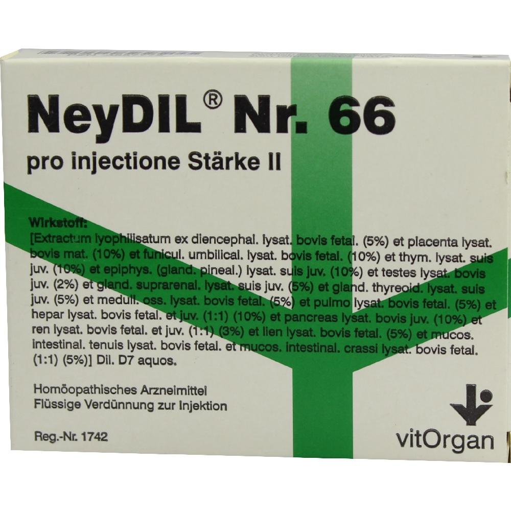NEYDIL Nr.66 pro injectione St. II Ampullen 5X2 ml Ampullen