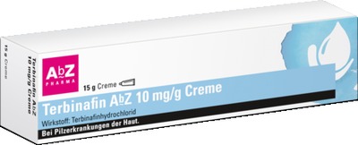 Terbinafin AbZ 10mg/g 15 g Creme