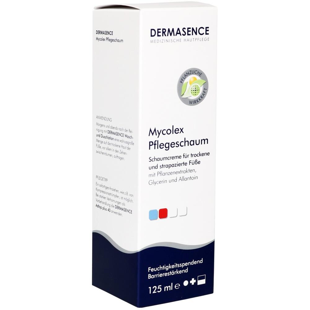 DERMASENCE Mycolex Pflegeschaum 125 ml Schaum