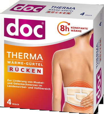 doc THERMA WÄRME-GÜRTEL RÜCKEN 4 St