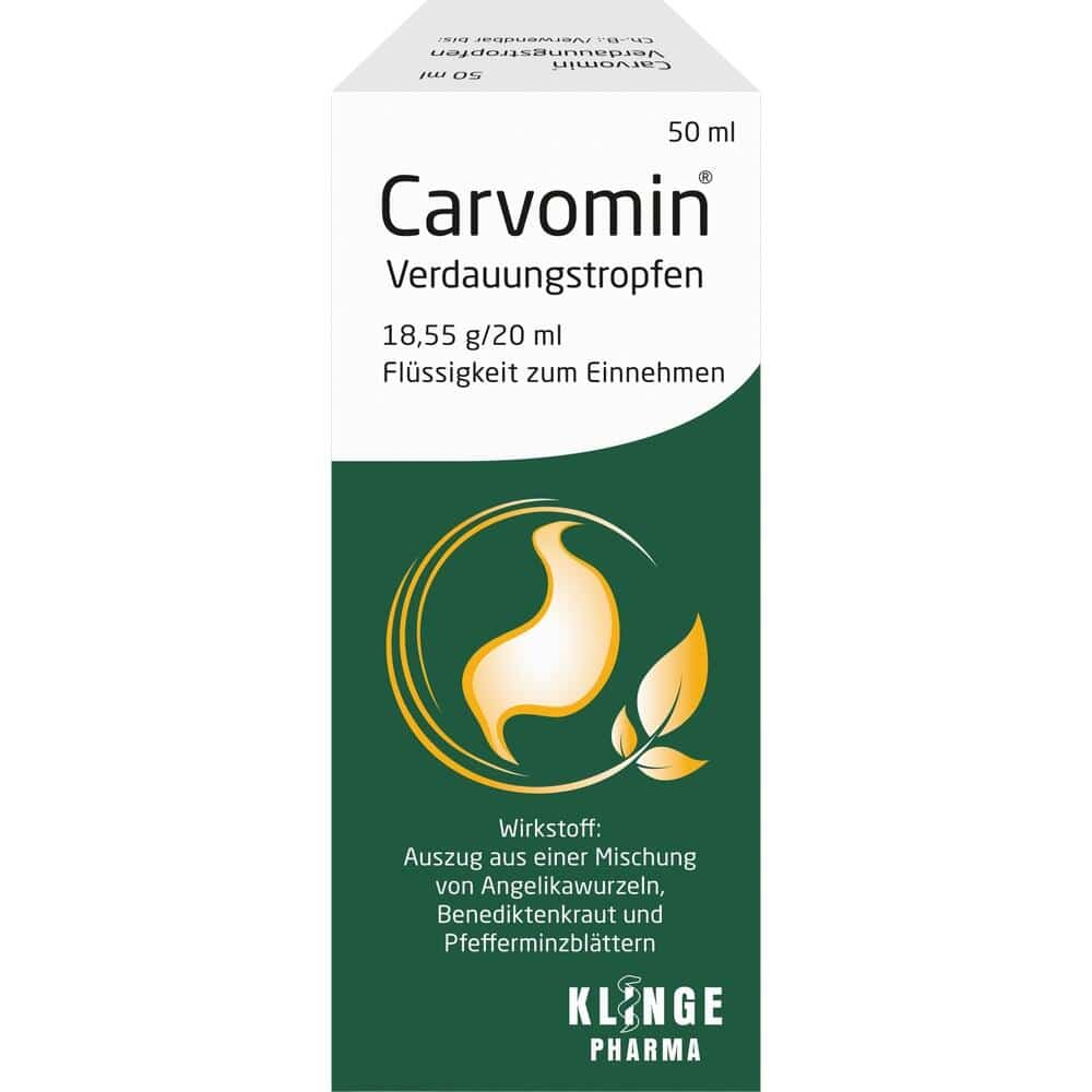 Carvomin Verdauungstropfen 50 ml Flüssigkeit zum Einnehmen