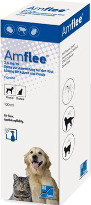 Amflee 2,5 mg/ml Spray Lösung für Hunde/Katzen 100 ml Spray
