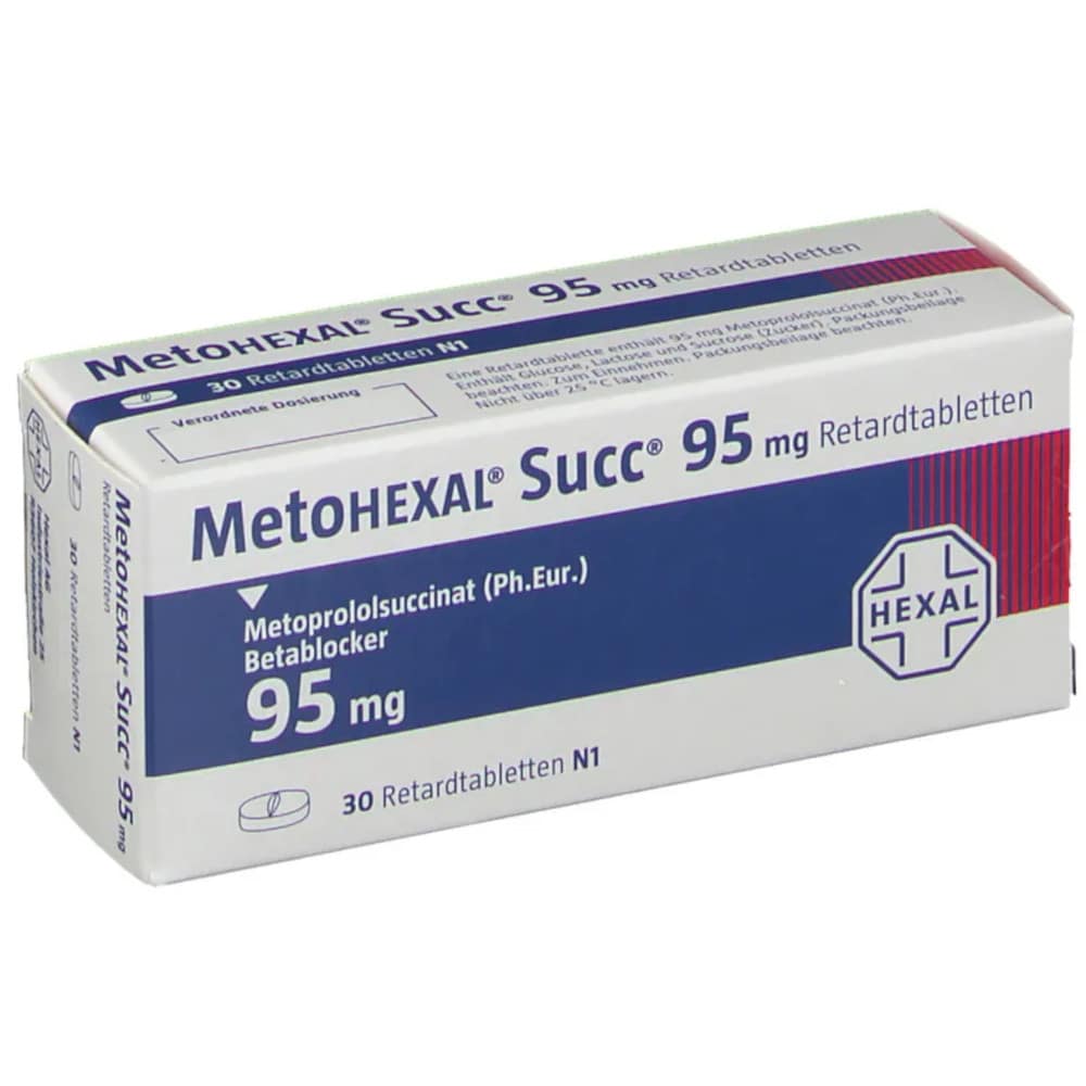 MetoHEXAL Succ 95mg 30 St Retard-Tabletten