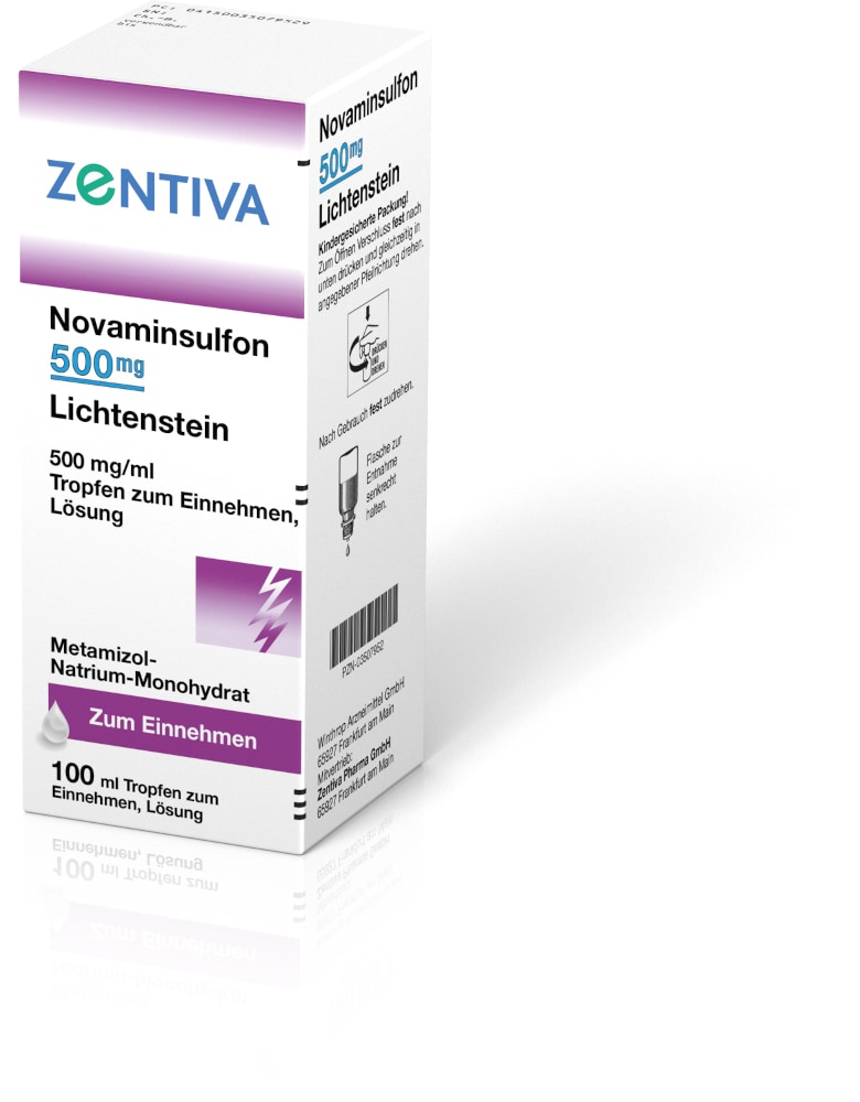 Novaminsulfon 500mg Lichtenstein 100 ml Tropfen zum Einnehmen