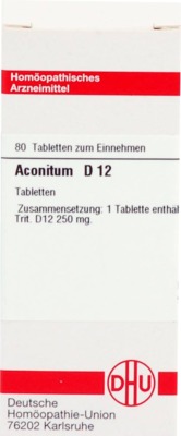 ACONITUM D 12 80 St Tabletten