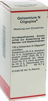 GELSEMIUM N Oligoplex Liquidum 50 ml Liquidum