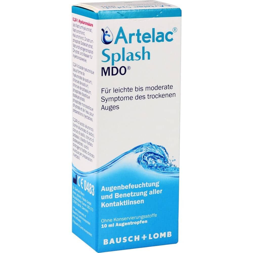 Artelac Splash MDO Augentropfen für trockene Augen 1X10 ml Augentropfen