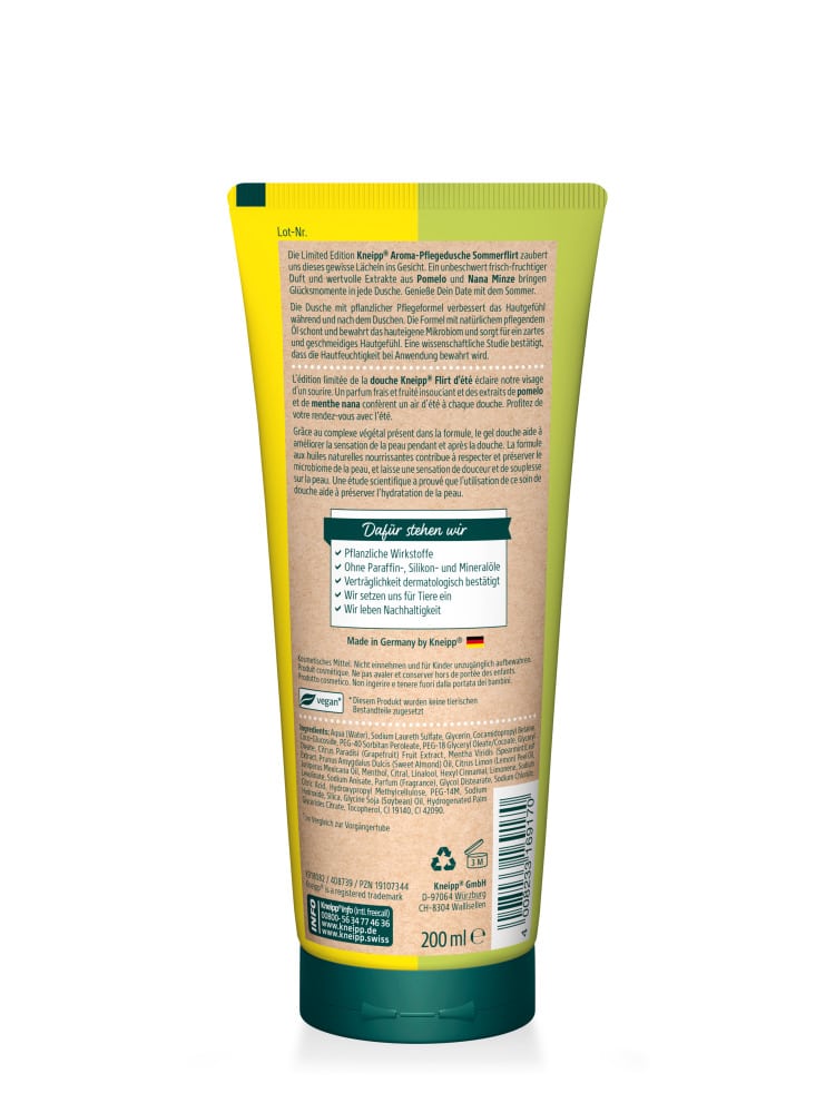 Kneipp Aroma Pflegedusche Sommerflirt 200 ml Duschgel