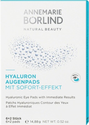ANNEMARIE BÖRLIND Hyaluron Augenpads 6 St
