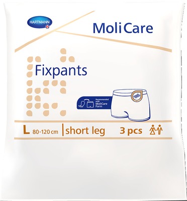 Molicare Fixpants short leg Größe L 3 St