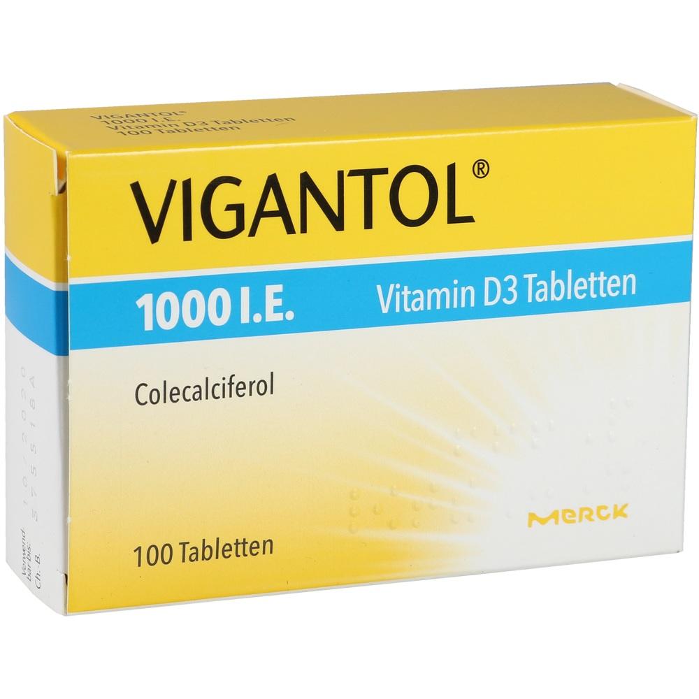 VIGANTOL 1000 I.E. Vitamin D3  100 St Tabletten