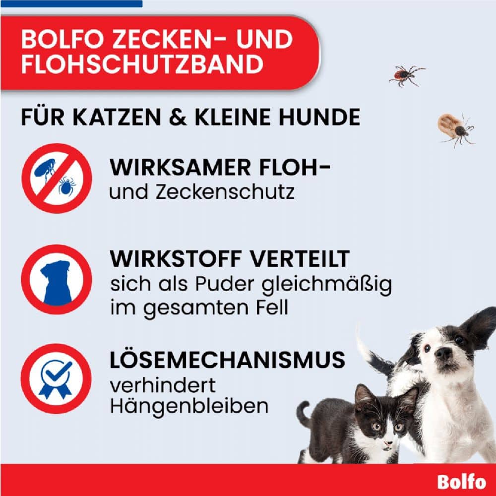 Bolfo Zecken- und Flohschutzband  1 St Halsband