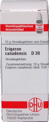 ERIGERON CANADENSIS D 30 Globuli 10 g Globuli