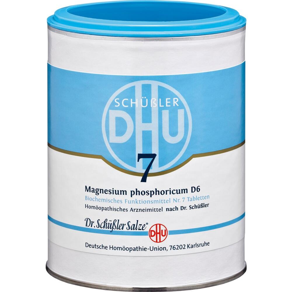Biochemie DHU 7 Magnesium phosphoricum D 6 1000 St Tabletten