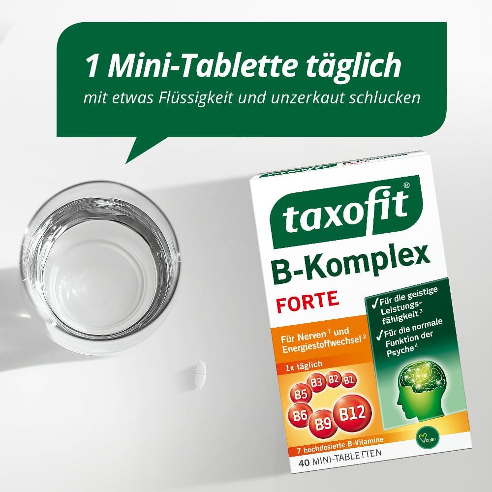 taxofit B-Komplex FORTE 40 St Tabletten