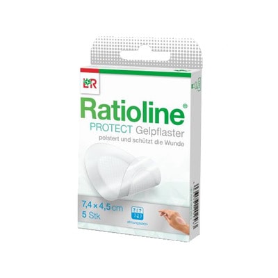 Ratioline PROTECT Gelpflaster 5 St Pflaster