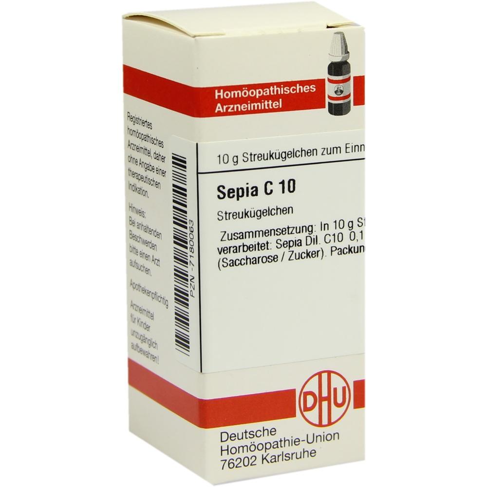 SEPIA C 10 Globuli 10 g Globuli