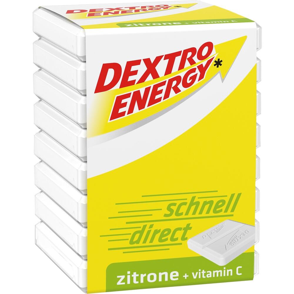 DEXTRO ENERGY zitrone + vitamin C 1 St Würfel