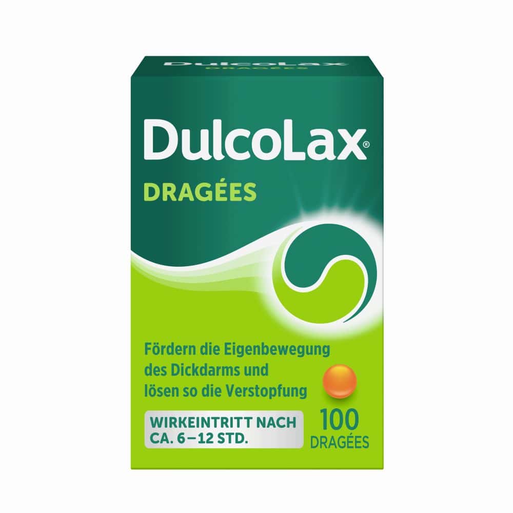 DulcoLax DRAGÉES - Abführmittel bei Verstopfung  100 St Tabletten magensaftresistent