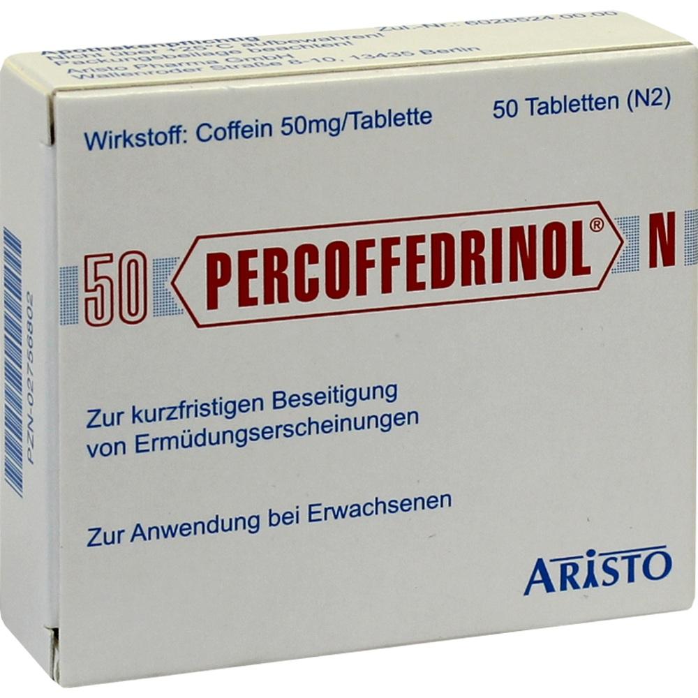 Percoffedrinol N 50mg 50 St Tabletten