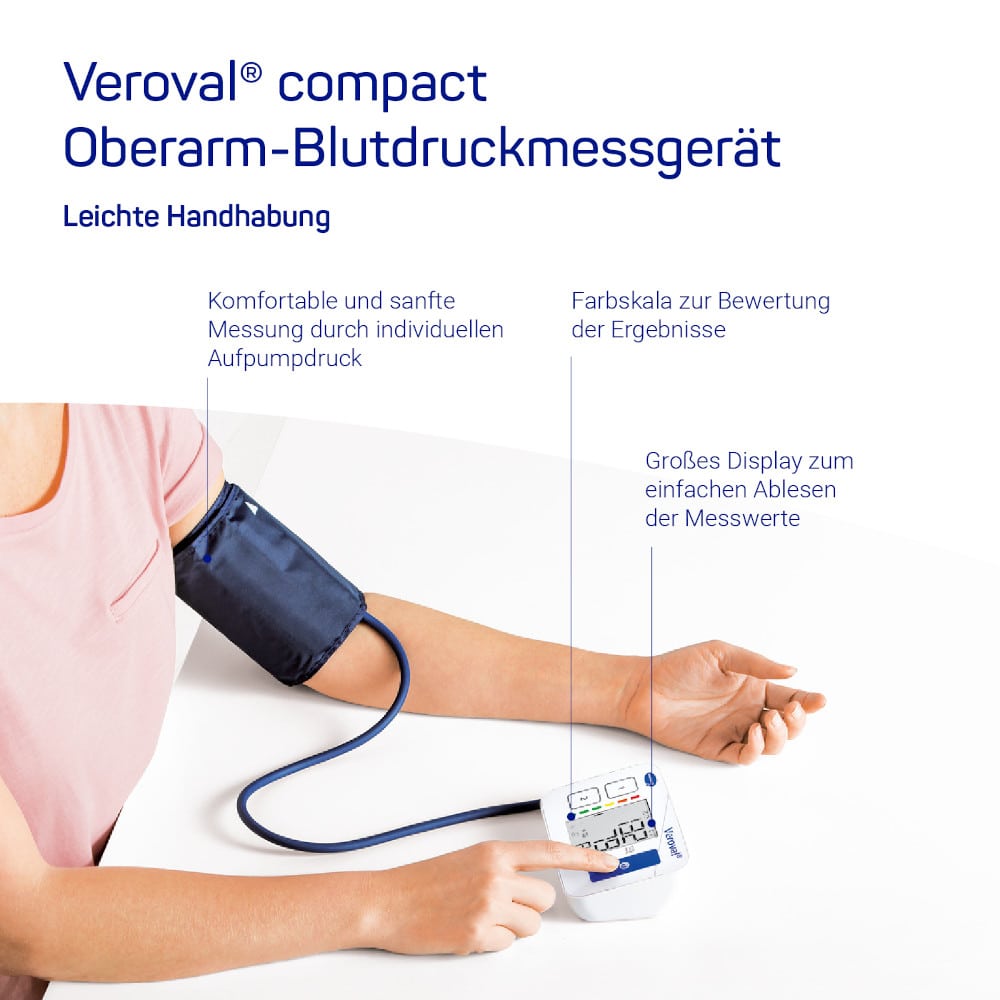 Veroval Compact Oberarm-Blutdruckmessgerät 1 St