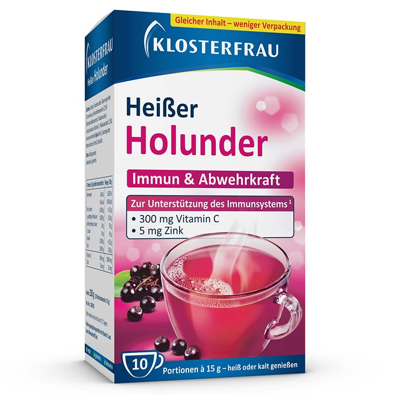 KLOSTERFRAU Broncholind Heißer Holunder Granulat 10X15 g Granulat