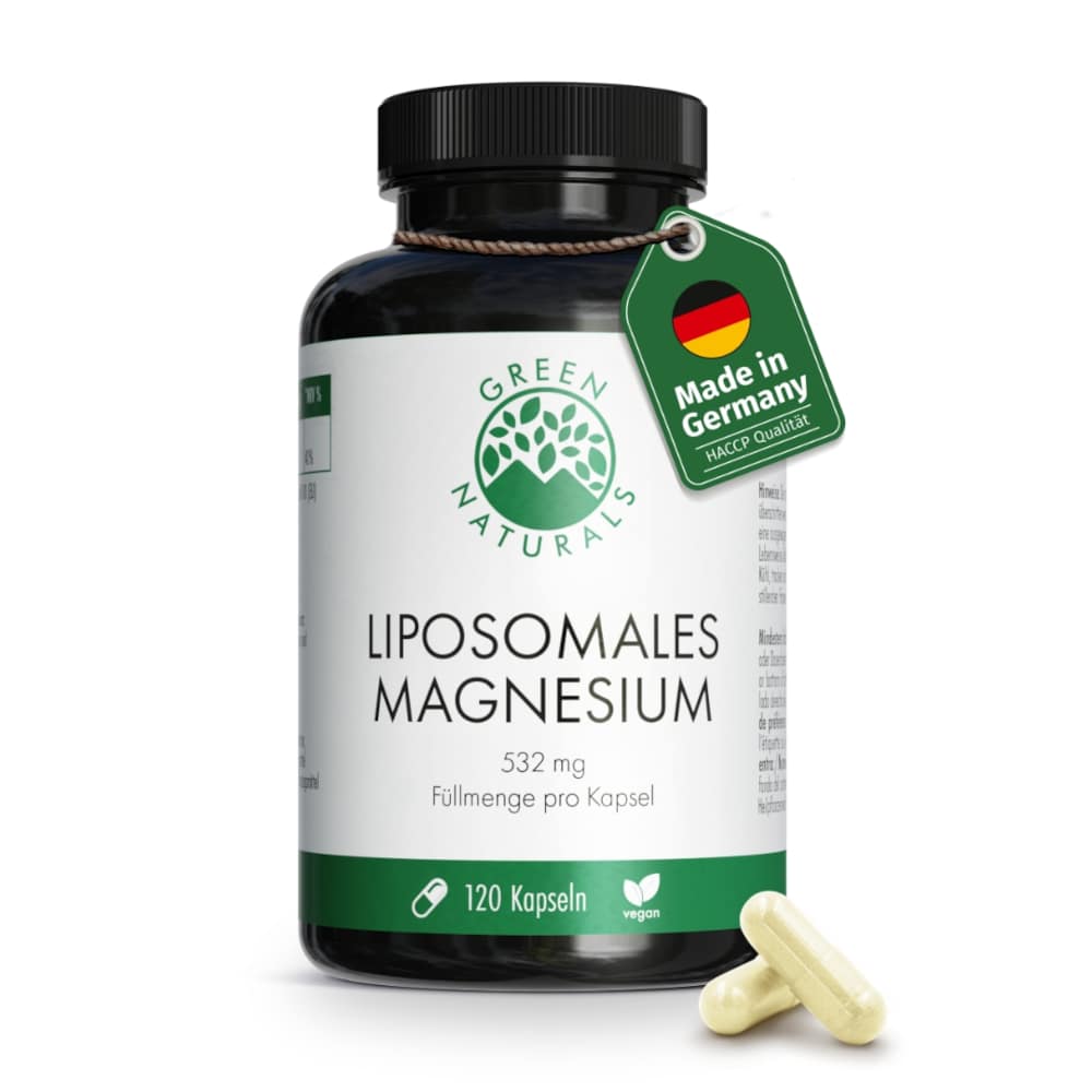 GREEN NATURALS Magnesium Citrat 120 St Kapseln
