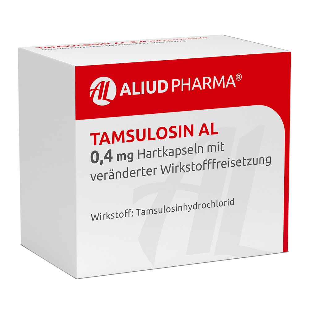 TAMSULOSIN AL 0,4 mg Hartk.m.veränd.Wst.-Frs. 100 St Hartkapseln mit veränderter Wirkstofffreisetzung