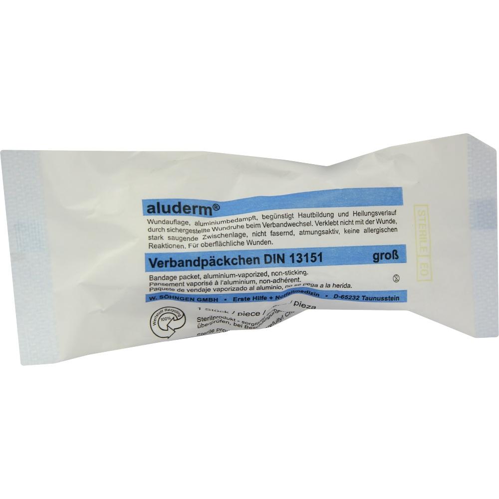 ALUDERM Verbandpäckchen groß 1 St Verband