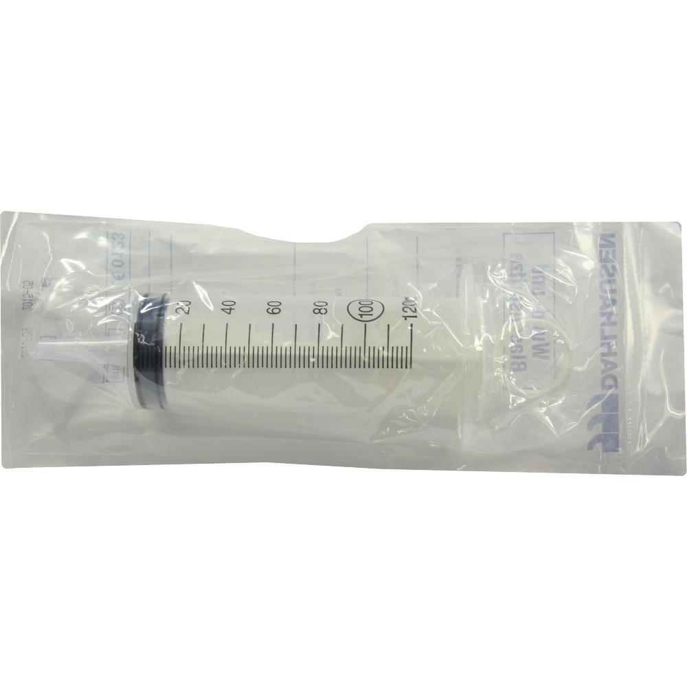 WUND UND BLASENSPRITZE 100-120 ml Luer Katheter-Ansatz 3-teilig 1 St Spritzen