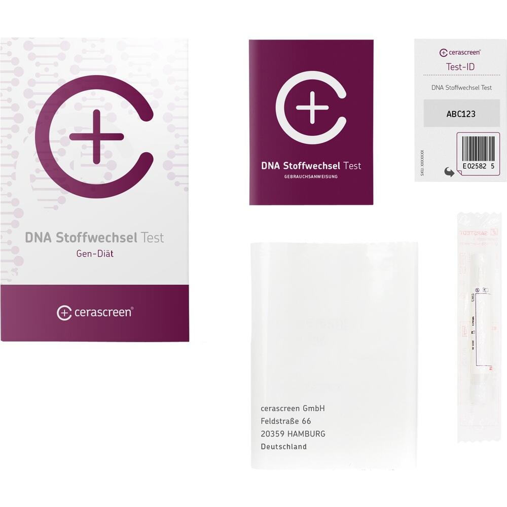cerascreen DNA Stoffwechsel Test 1 St Test