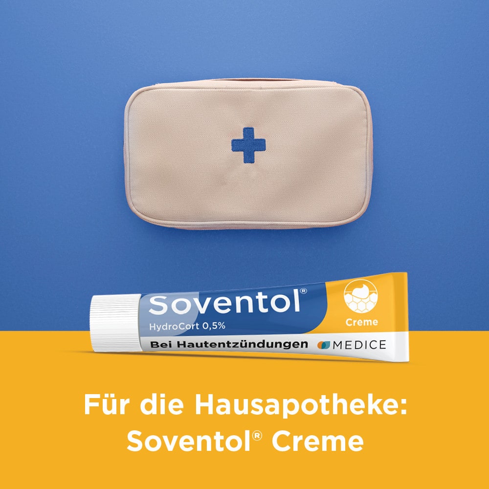 Soventol HydroCort 0,5% bei akuten Hautentzündungen 15 g Creme