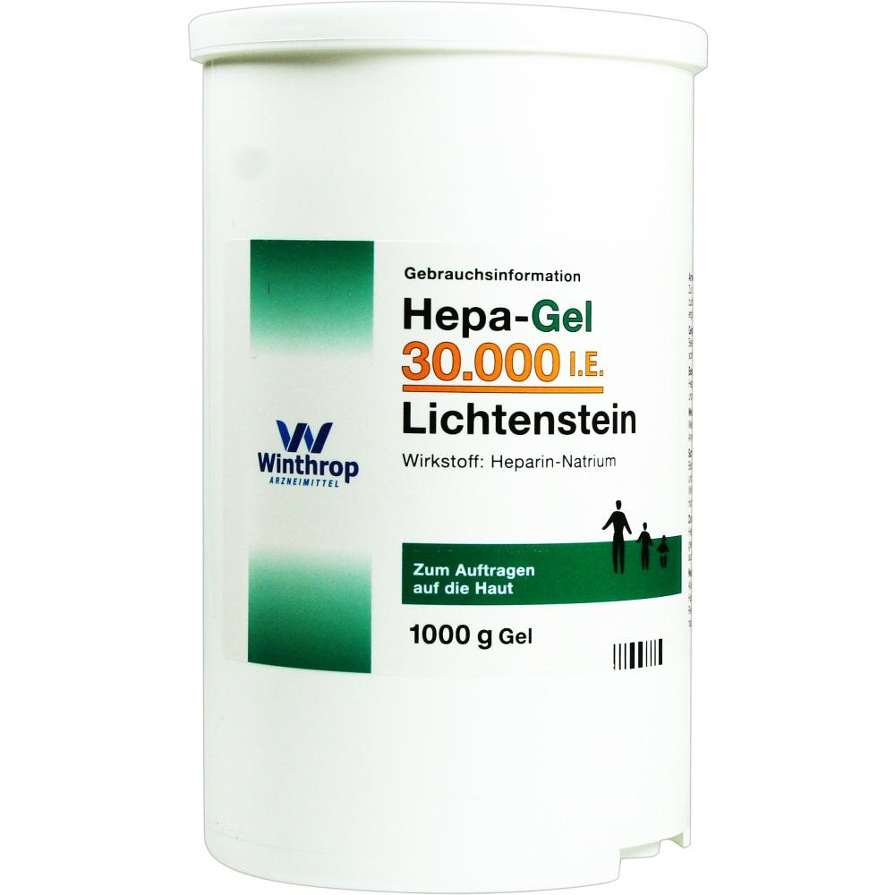 Hepa-Gel 30000 I.E. Lichtenstein 1000 g Gel