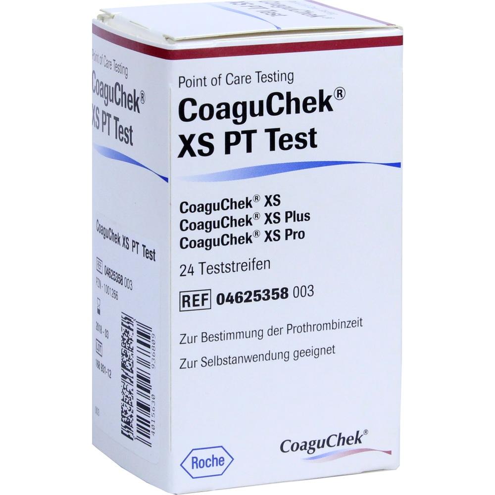 COAGUCHEK XS PT Test 24 St Teststreifen