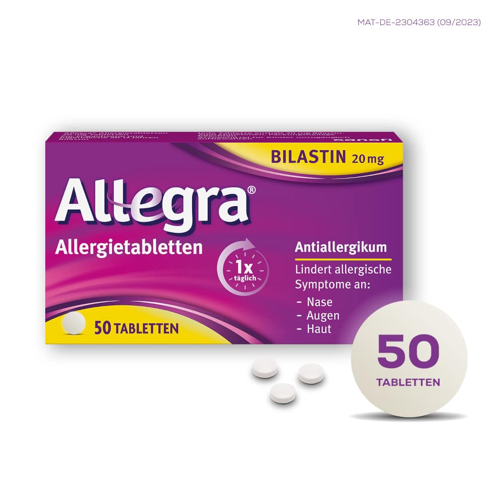 Allegra Allergietabletten  50 St Tabletten