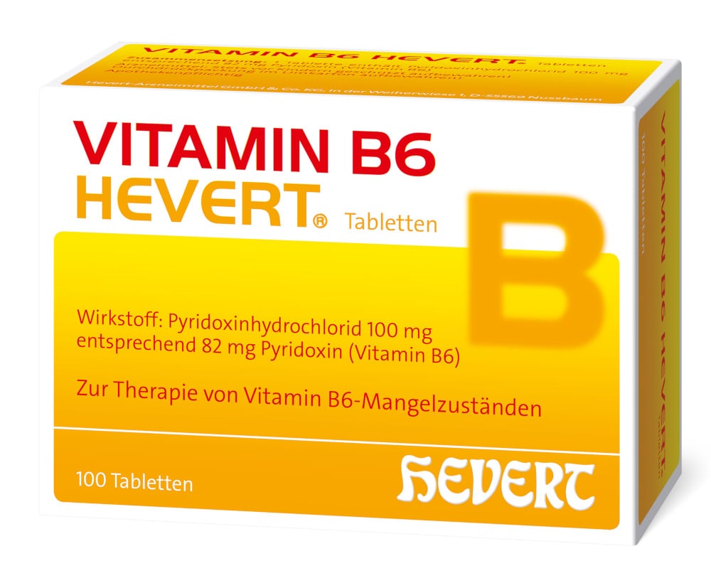 VITAMIN B6 HEVERT 100 St Tabletten