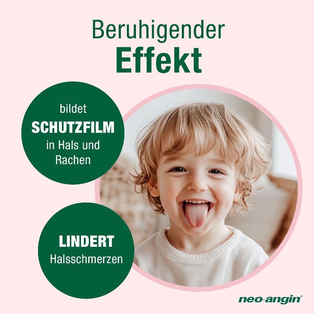 neo-angin junior HALSTABLETTEN für Kinder 24 St Lutschtabletten