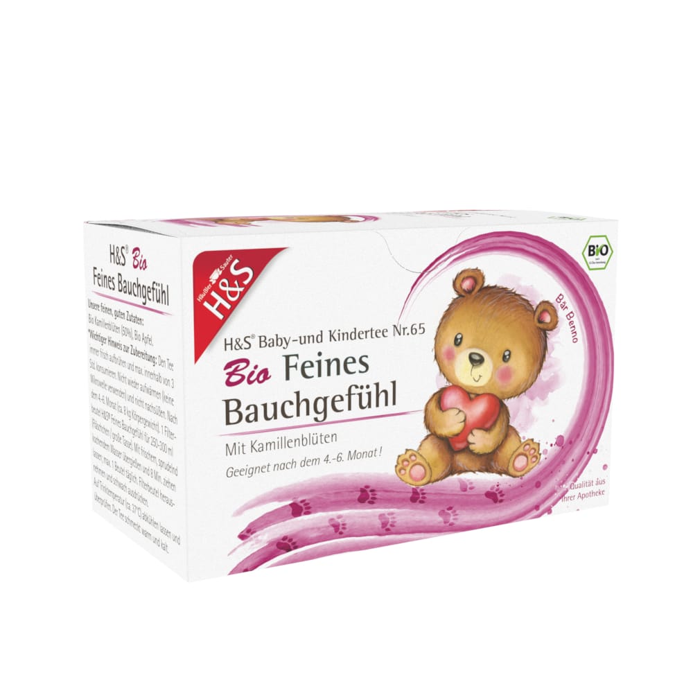 H&S Baby- und Kindertee Feines Bauchgefühl 20X1.5 g Filterbeutel
