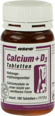 CALCIUM+D3 Tabletten 100 St Tabletten