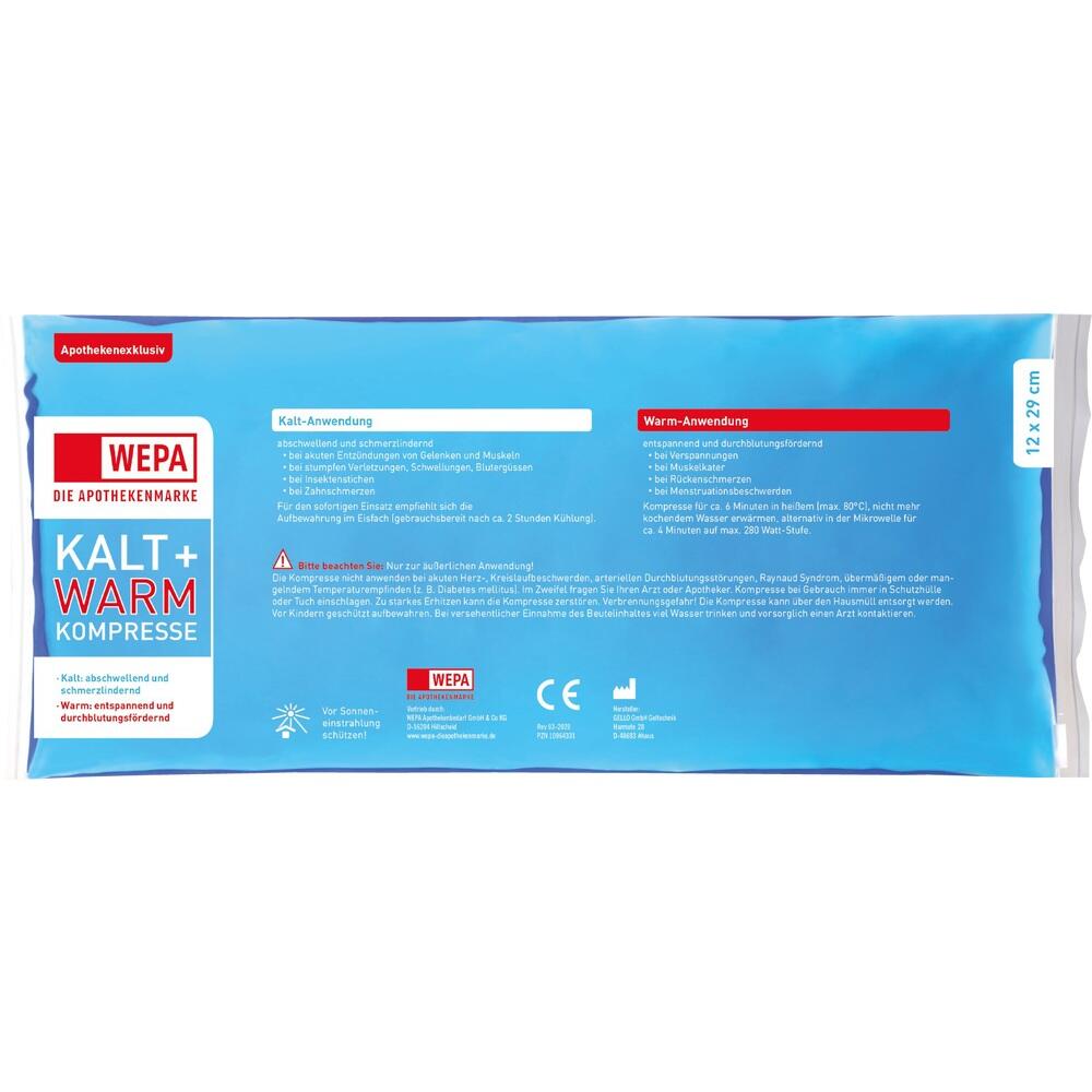 KALT-WARM Kompresse 12x29 cm lose 1 St Kompressen